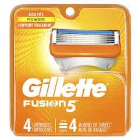Gillette Fusion Power Shaving Razor Blades (cartridge) 4 Pieces